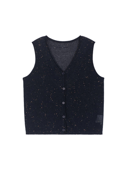 Shimmer Knit Vest