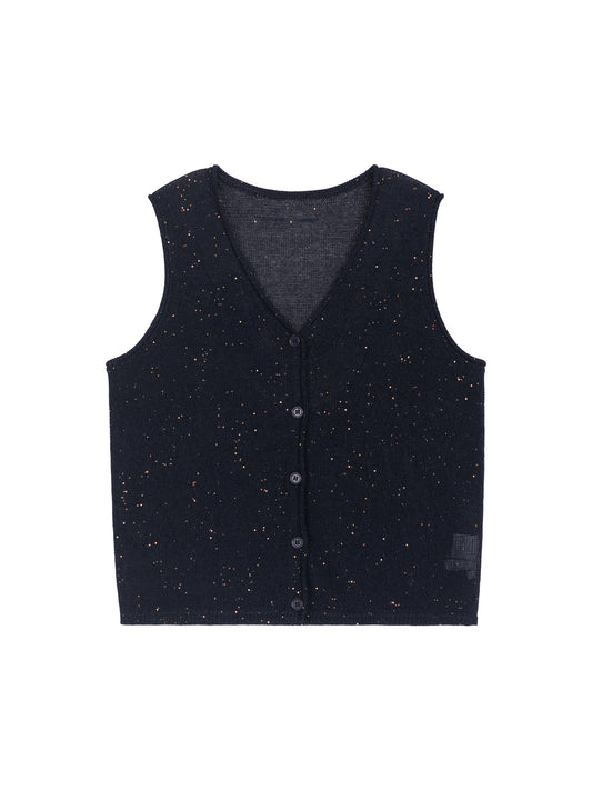 Shimmer Knit Vest