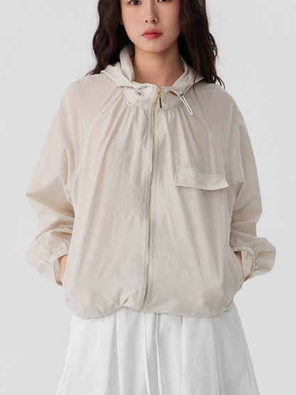 Relaxed Hooded Jacket