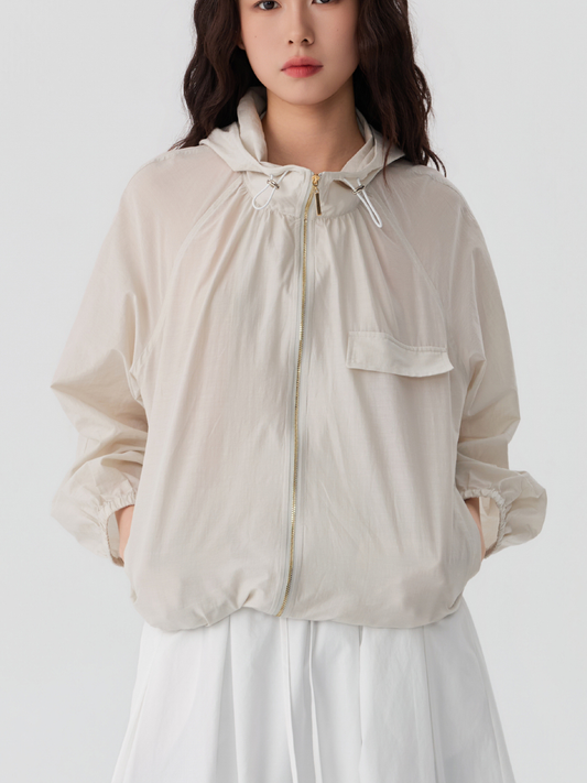 Relaxed Hooded Jacket