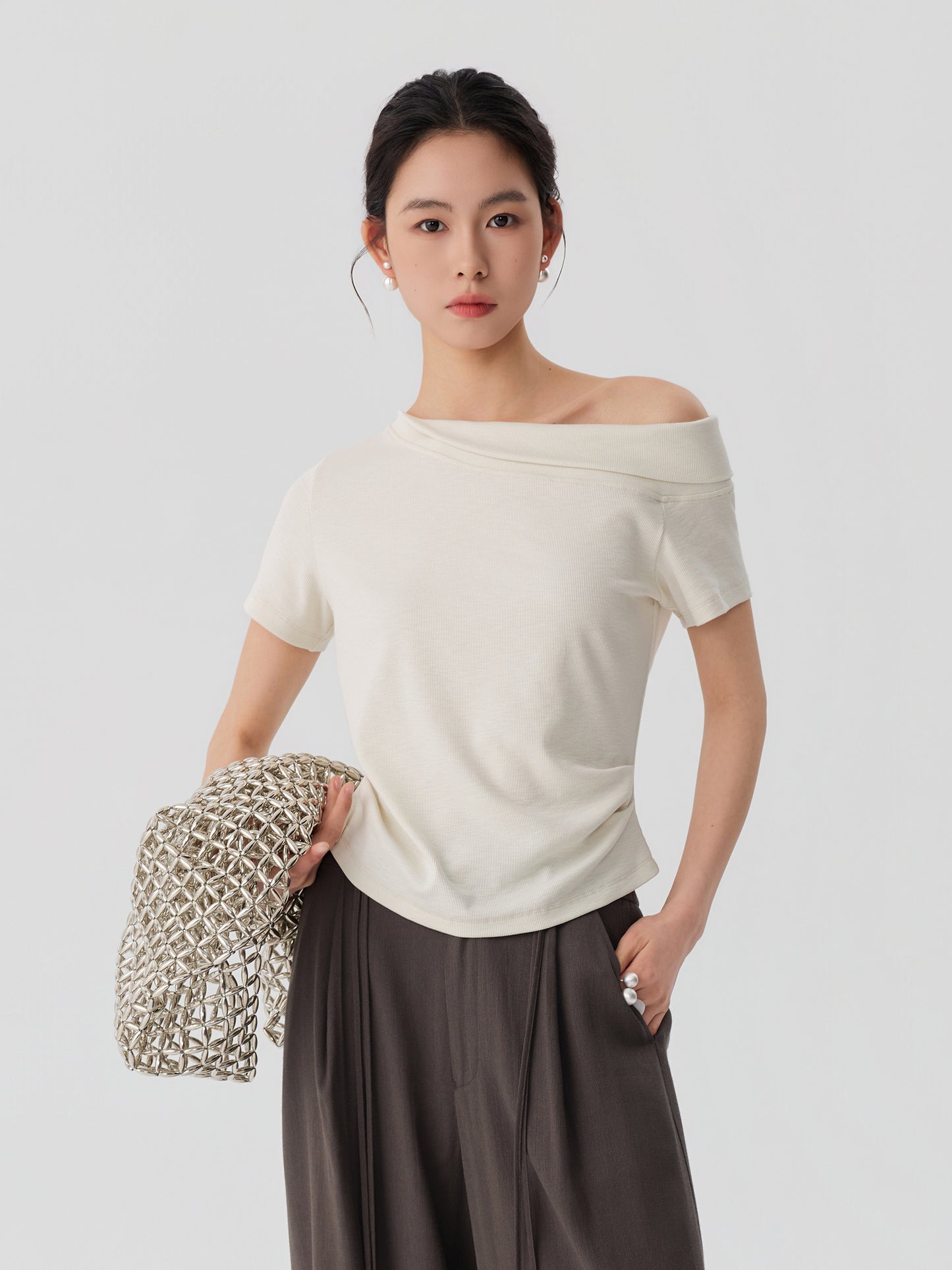 Bardot Knit Top