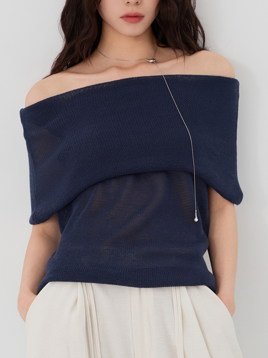 Layered Bardot Top