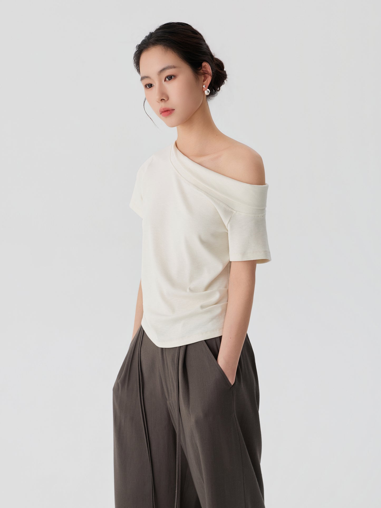 Bardot Knit Top
