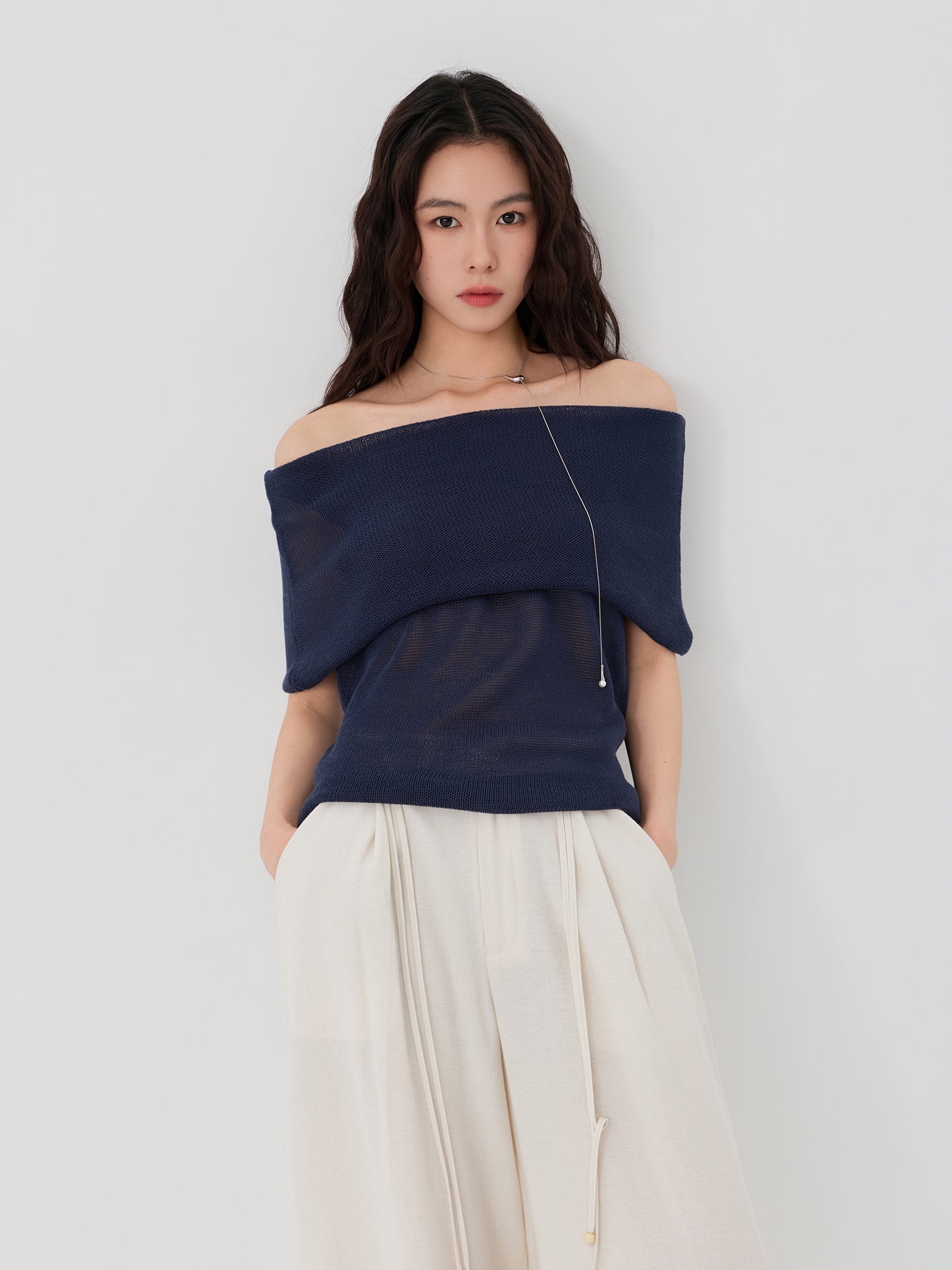Layered Bardot Top