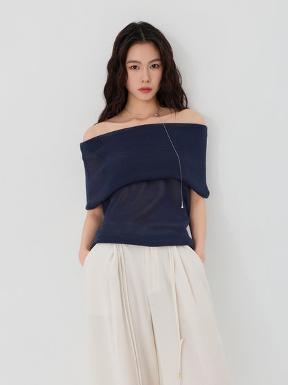 Layered Bardot Top