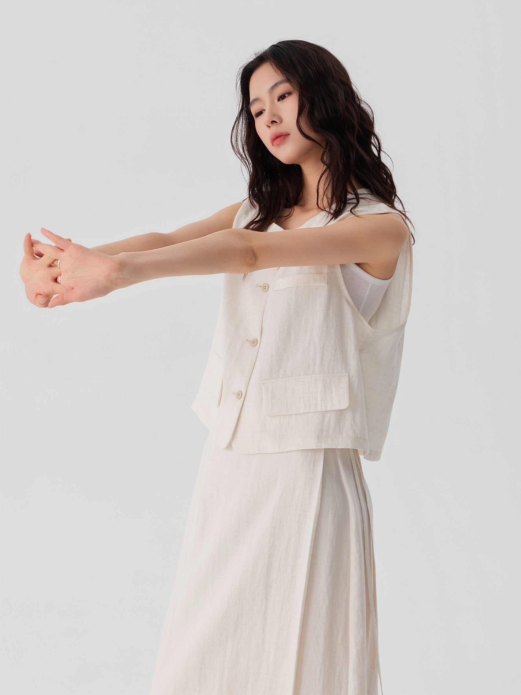 Tailored Vest Top – ZETdesZET NV