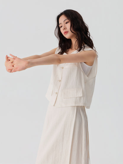 Tailored Vest Top