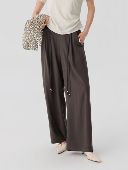 Relaxed Drawstring Trousers