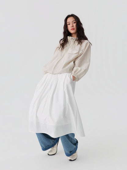 Relaxed Hooded Jacket