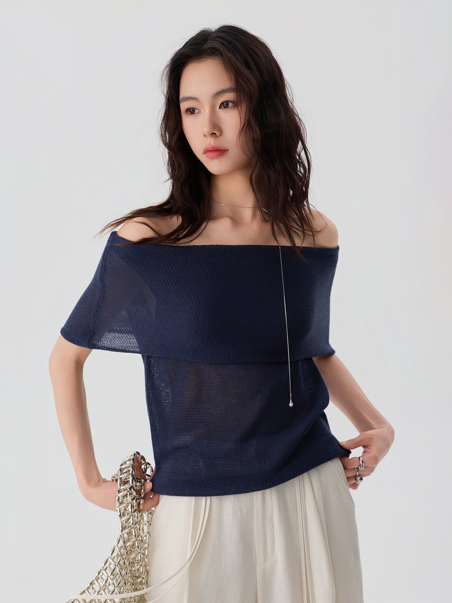 Layered Bardot Top