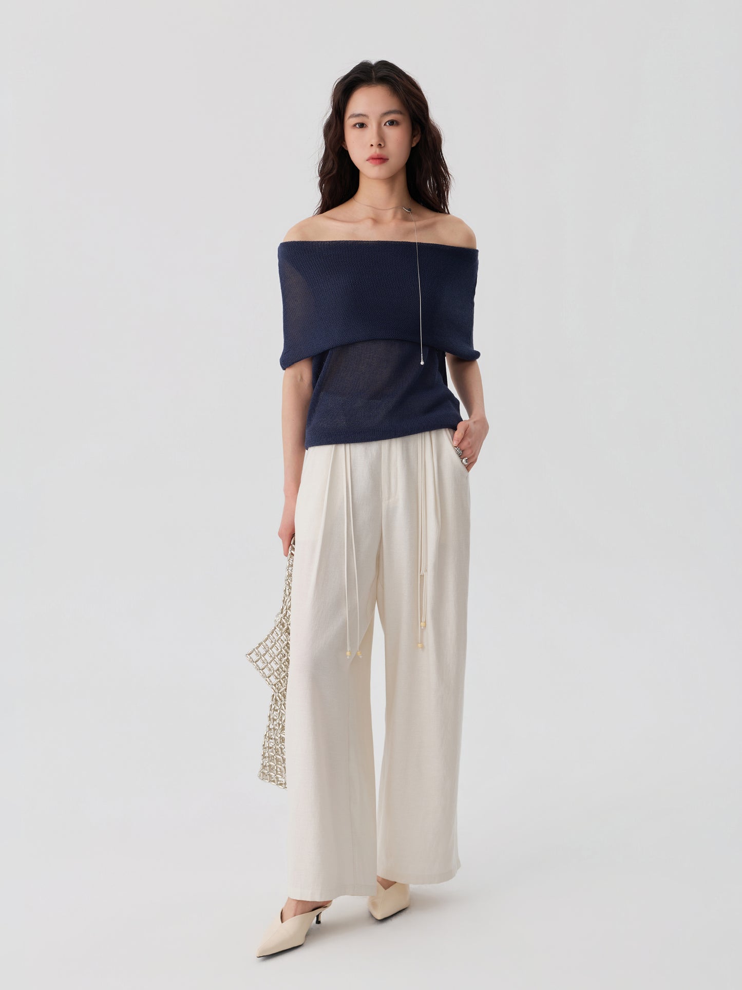 Layered Bardot Top