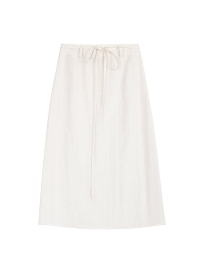 Soft Drape Midi Skirt