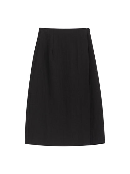 Soft Drape Midi Skirt