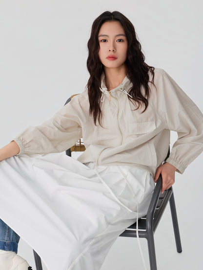 Relaxed Hooded Jacket