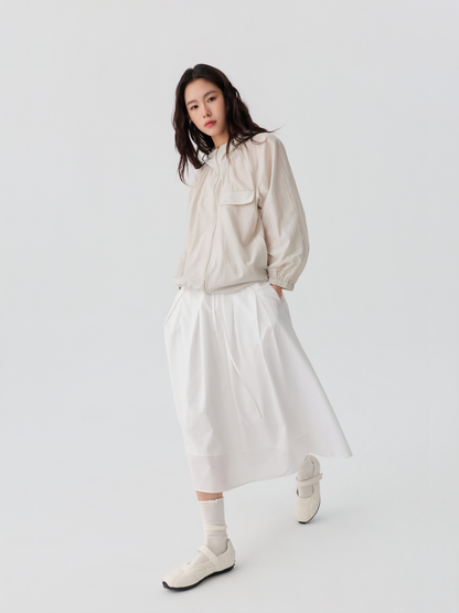 Relaxed Hooded Jacket