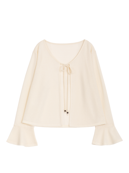 Bell Sleeve Knit Top