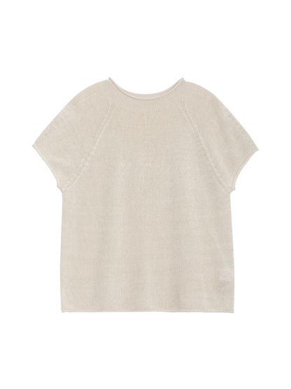 Paper Touch Raglan Knit Tee