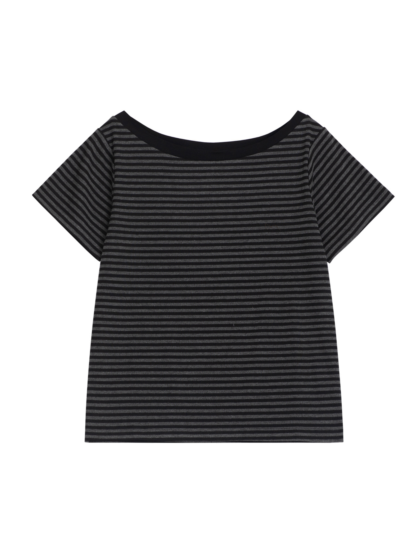 Stripe Boatneck Top