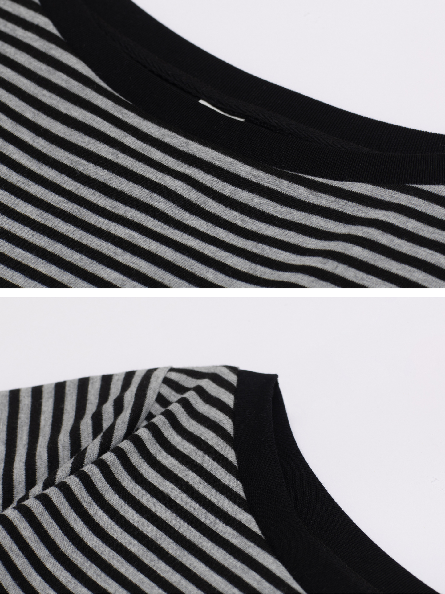 Stripe Boatneck Top