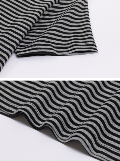 Stripe Boatneck Top