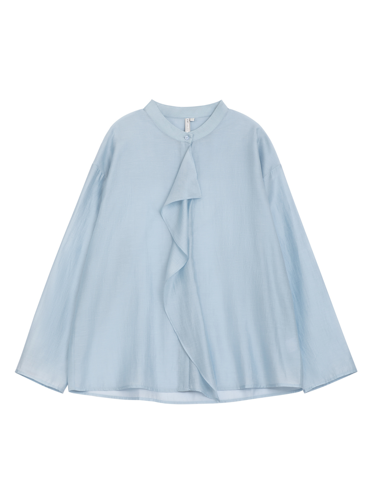 Draped Ruffle Blouse