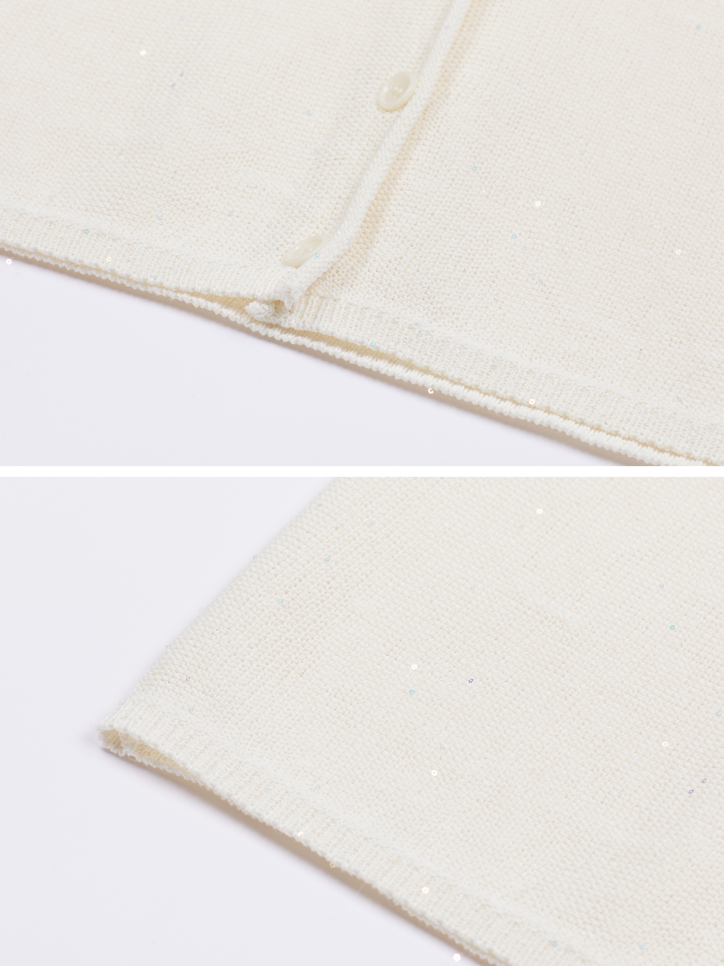 Shimmer Knit Vest