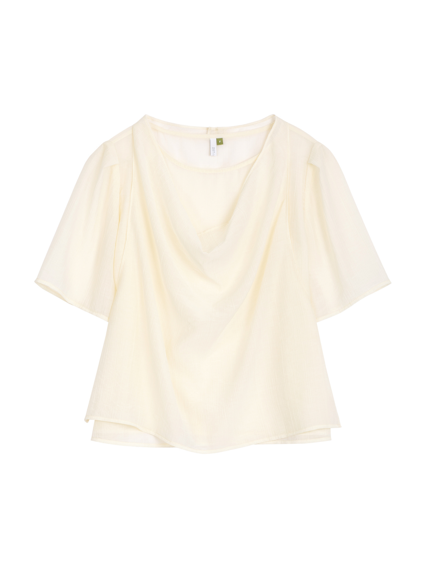 Draped Halter Blouse