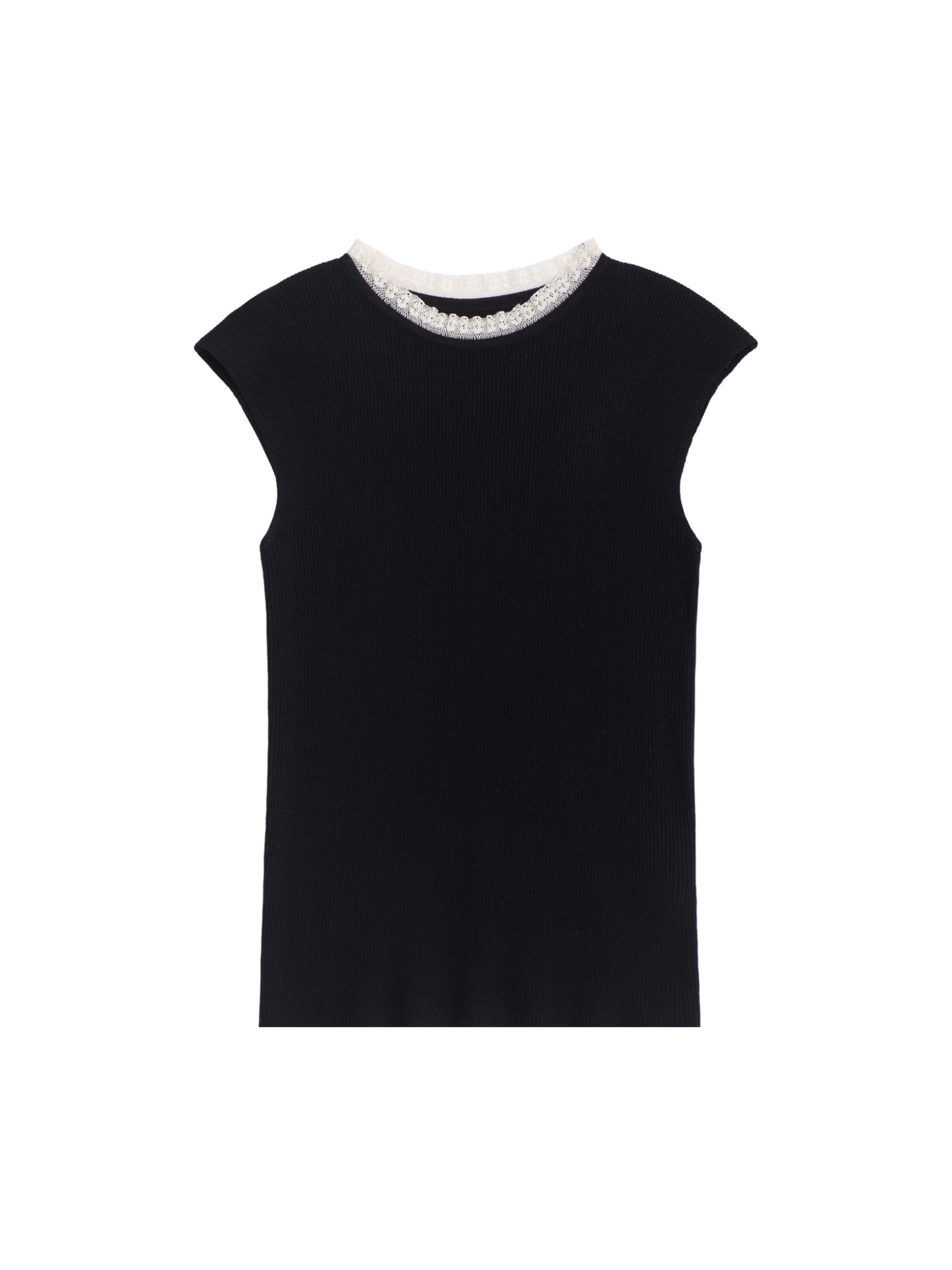 Draped Lace Top