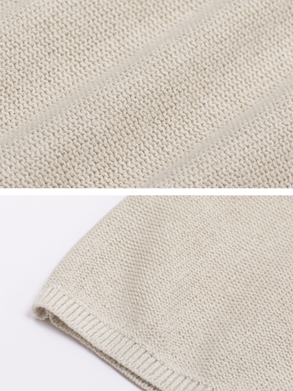 Minimal Boatneck Knit Top
