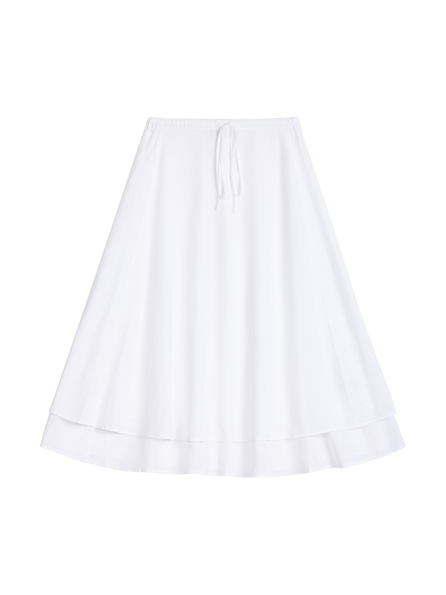Drift Layer Drawstring Skirt