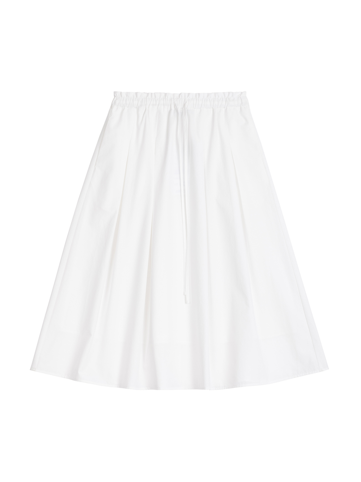 Petal Hem Flare Skirt