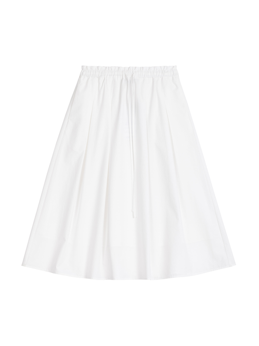 Petal Hem Flare Skirt
