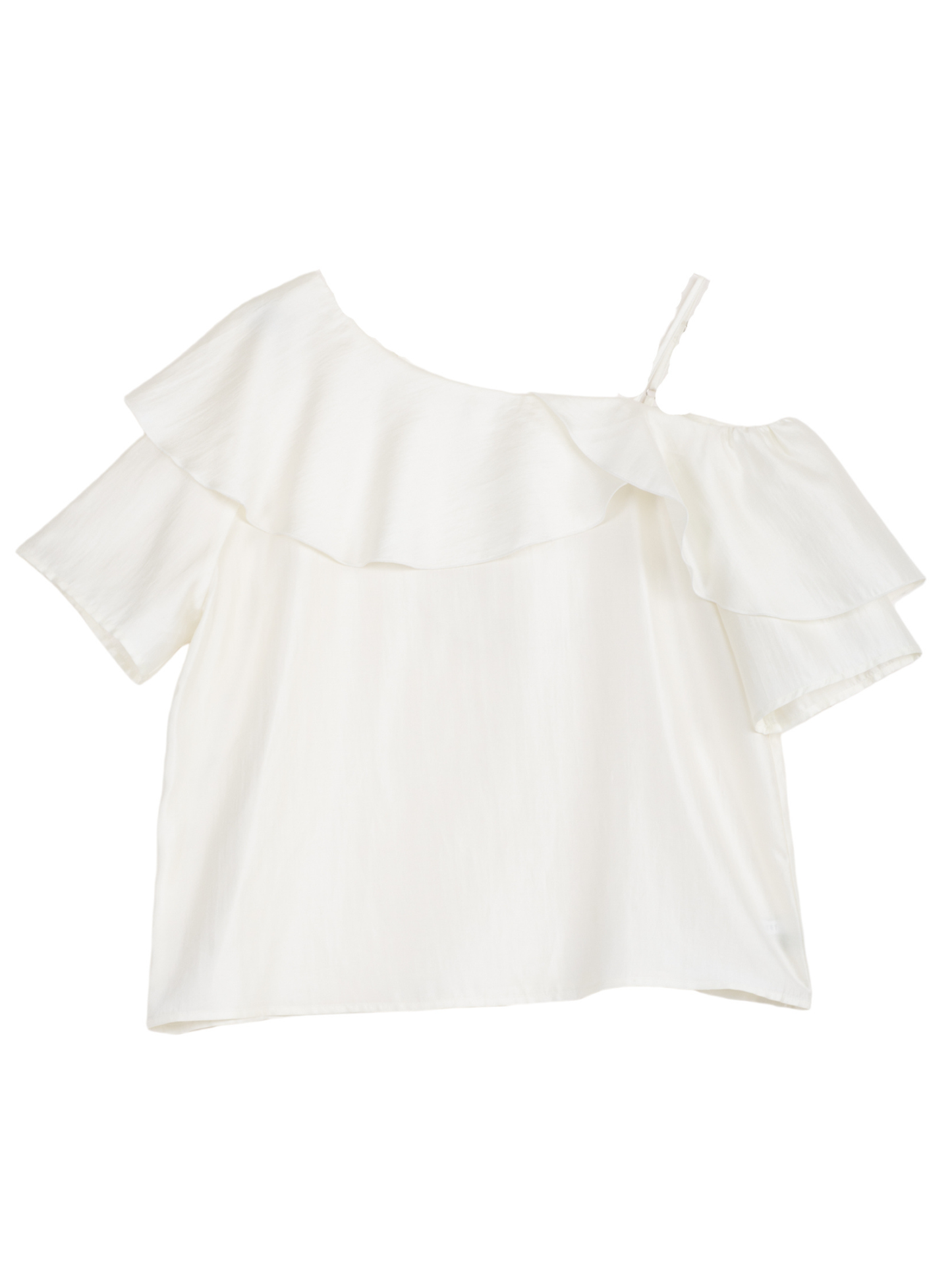 Ruffle Strap Shirt