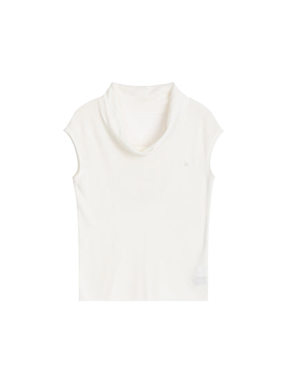 Draped Knit Top