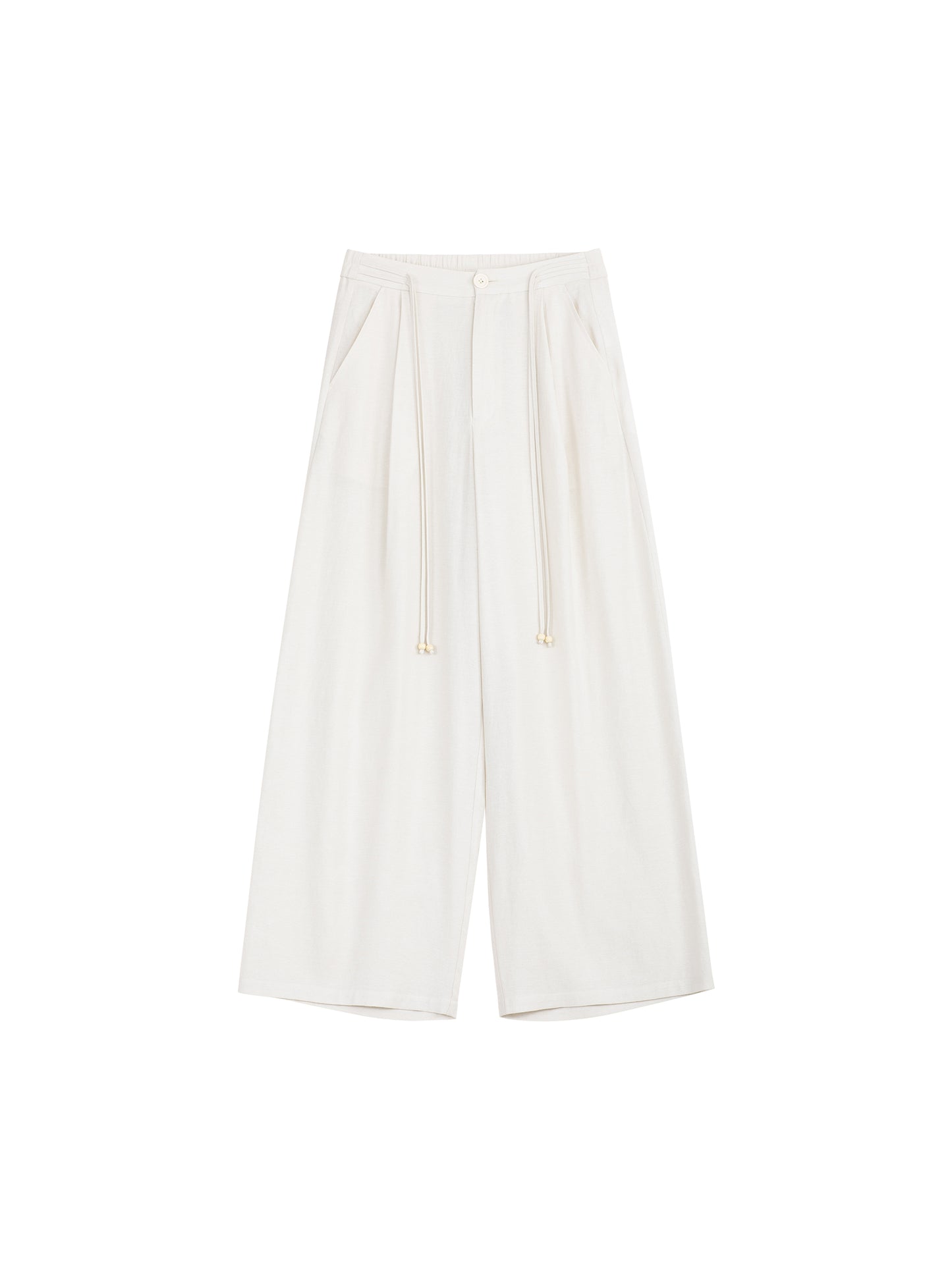 Relaxed Drawstring Trousers