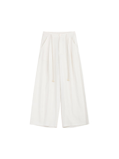Relaxed Drawstring Trousers
